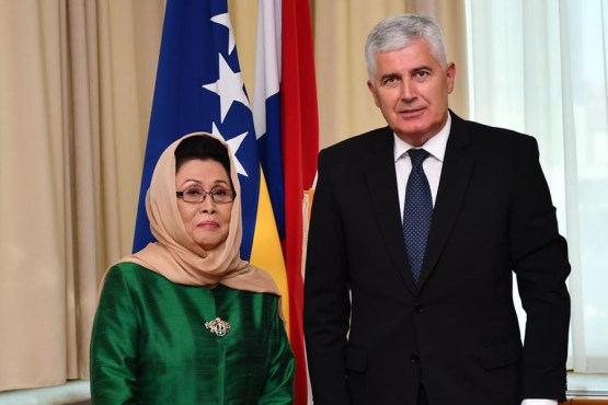 Predsjedatelj Doma naroda dr. Dragan Čović primio u oproštajni posjet veleposlanicu Indonezije u BiH 